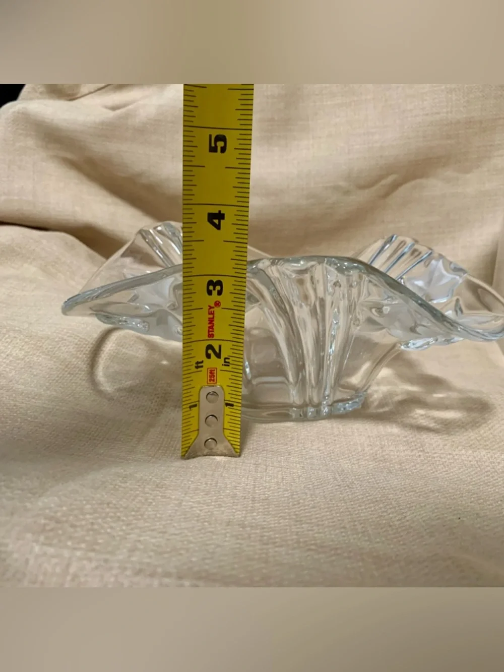 🔍 Mikasa Parisian Ivy Crystal Handkerchief Bowl | Frosted Ivy | Germany